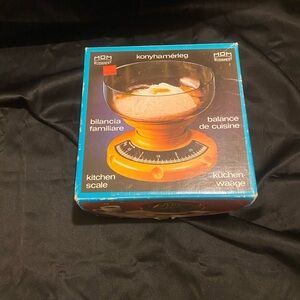Vintage Kitchen Scale - Orange